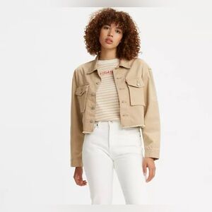 Levi’s NON-DENIM UTILITY TRUCKER JACKET